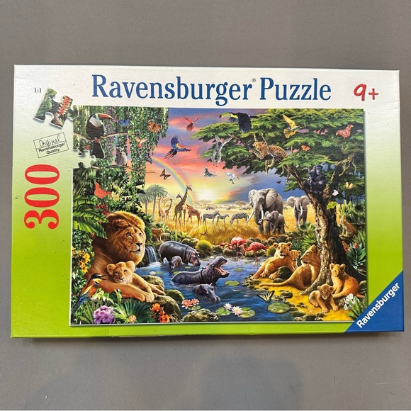 Puzzle Ravensburger Animaux dans l'espace - Deux puzzles - 12 pièces